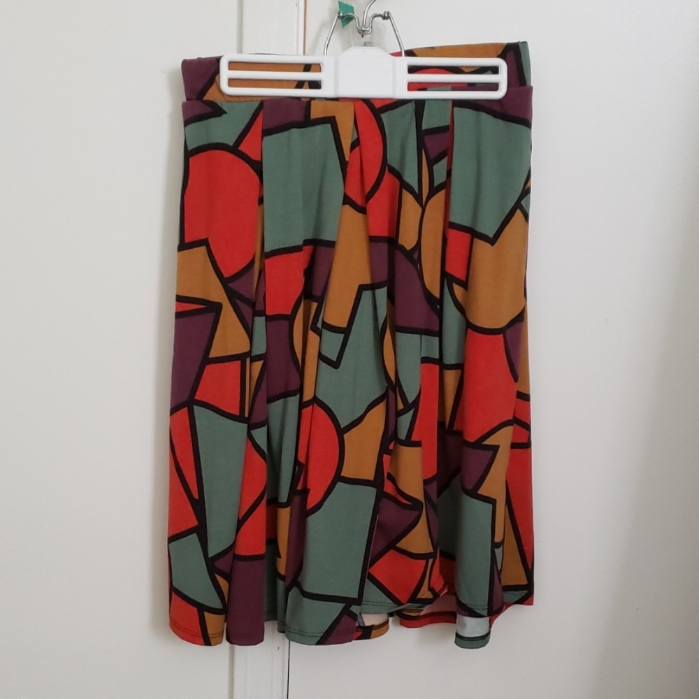 Lularoe Madison knee length skirt size L
